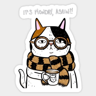 Ugh Mondays Sticker